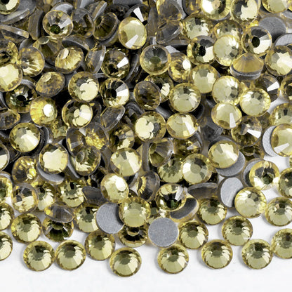 Bobohoo DMC SS6-SS30 Crystal Stones HotFix Rhinestone Glitter Crystal Strass Iron On Rhinestones For Garment Clothing Dress -