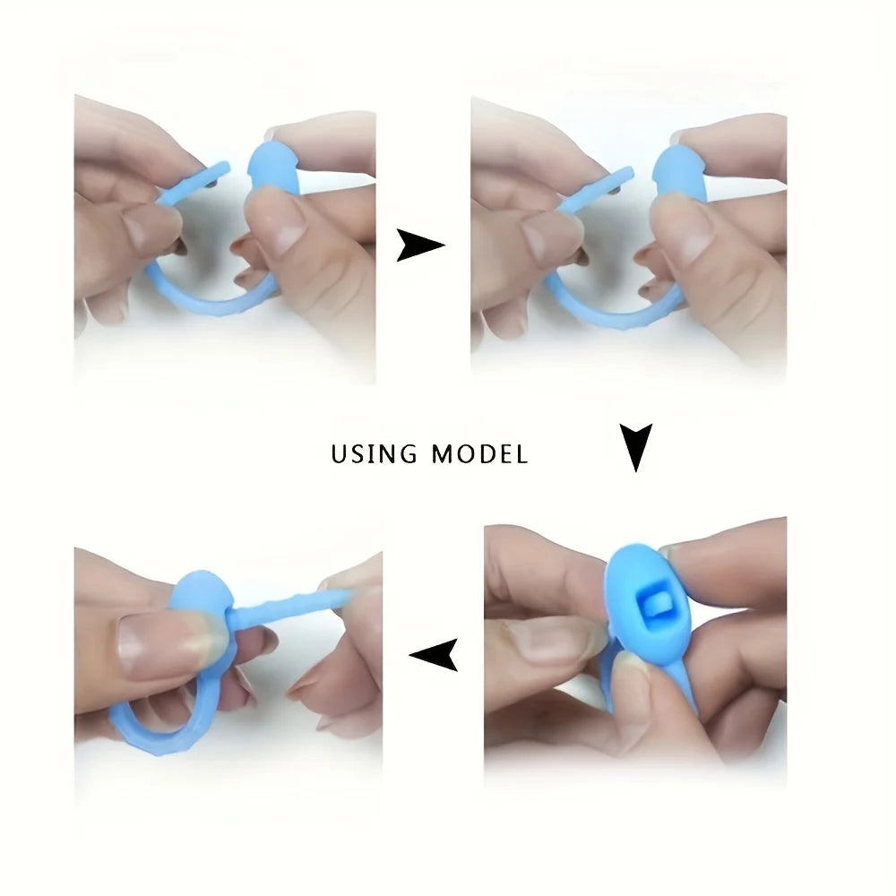 Silicone Reusable Cable Organizer Storage Bag Tie, Wire Management Zipper Tie, Multi-Functional Bag Clip, Organizer Clip Cabl