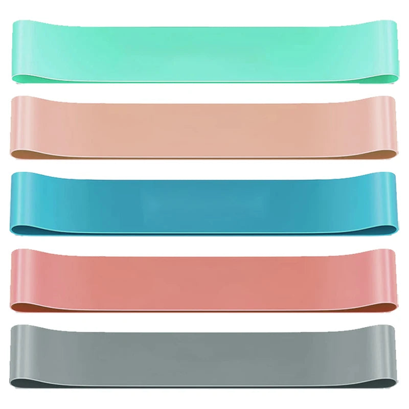 Different Resistance Bands Yoga Band Fitness Exercise Training Hip Tension Band Leg Squat Dance Elastic Loop Stretch Band - 5