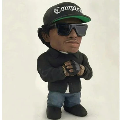 Fashion Tupac Rapper Figure Hip Hop Star Guy Pac Snoop Dogg Figurine Cool Stuff Figures Collection Model Creative Statue - hi