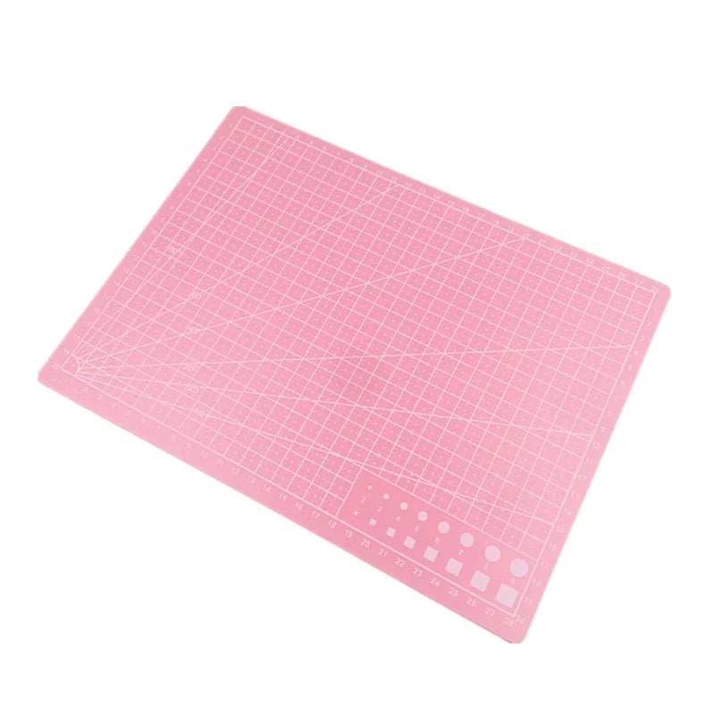 Durable A3 / A4 / A5 Multifunctional Cutting Mat Diy Handicraft Art Engraving Board Paper Carving Pad High Elasticity Toughne