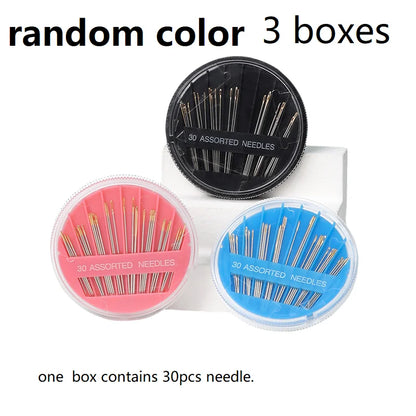 DIY Stitch Insertion Tool Sewing Crafting Kit For Adult Old Kids Housewife Automatic Needle Threader Simple Threader Needle -