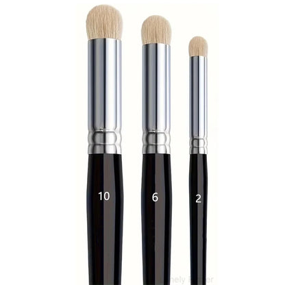 Dry Brush Miniature Painting Drybrush Set Hobby Detail Paint Brush Set for Acrylic/Oil/Watercolor Brushes for Beginners & Pro