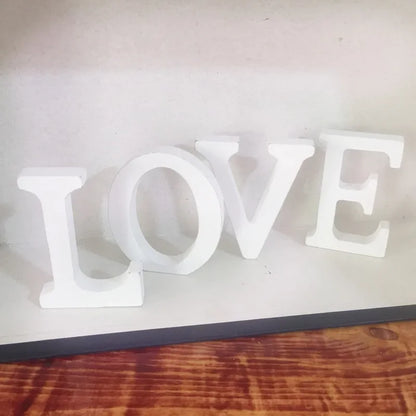 DIY Home Decor Wooden Letters Alphabet Word Bridal Wedding Party Home Decor Nautical Decor Supplies Ornaments Wholesale