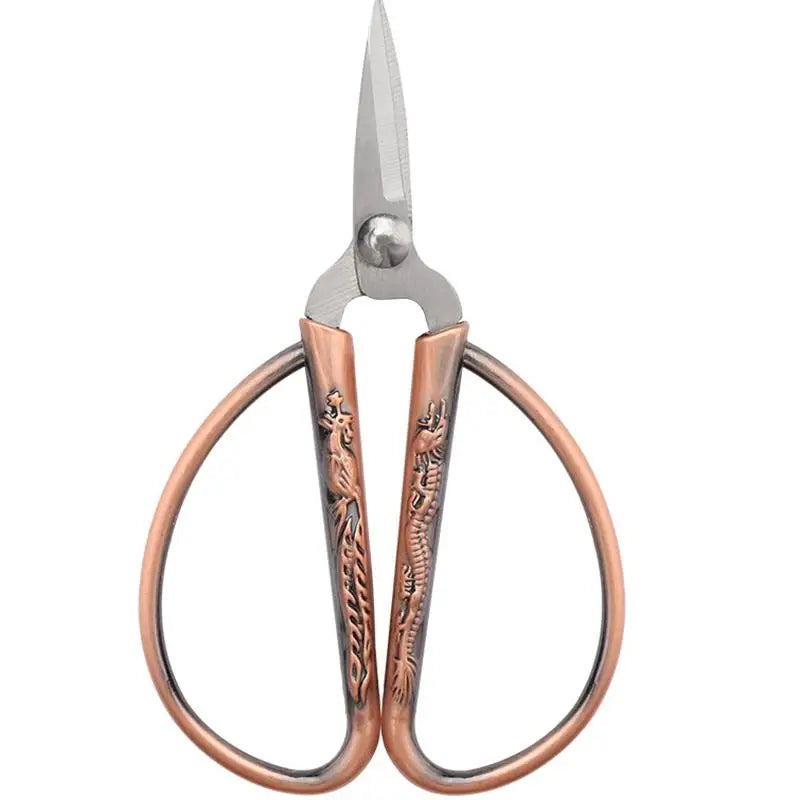 Mini Stainless Steel Scissors Vintage Tailor Scissors Durable Embroidery Scissors Fabric Thread Cutter Craft Tool For Sewing