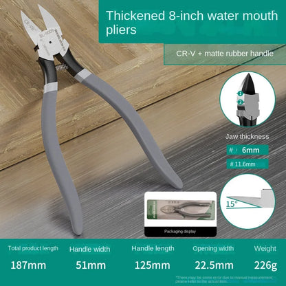 Baolian Industrial Grade Special Sharp Side Mouth Pliers,High Hardness Electrician Small Diagonal Pliers,Electrician Manual T