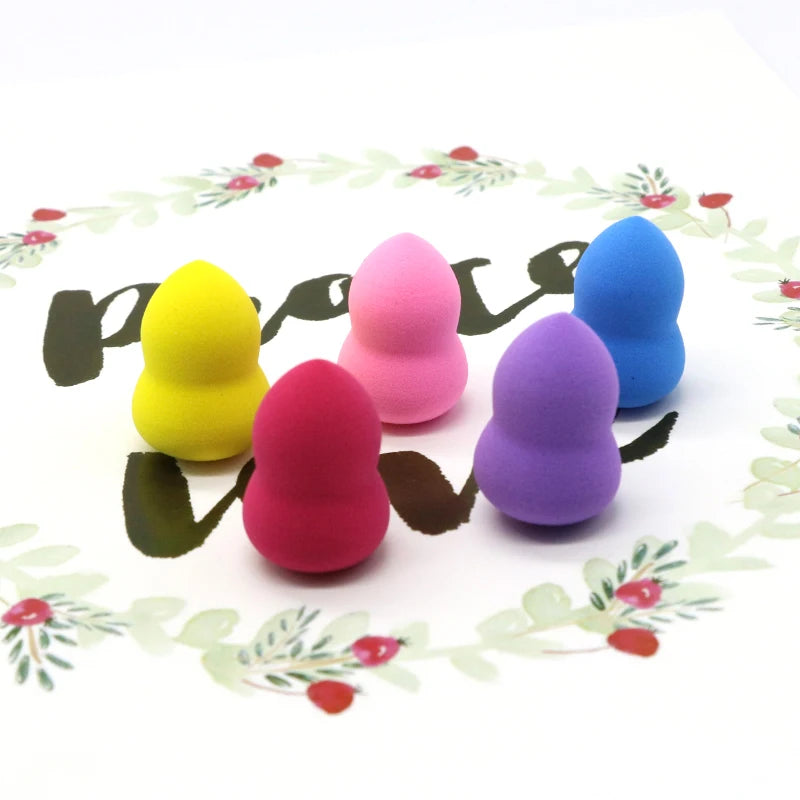 OGEYERO6pcs Mini Makeup Sponge Puff Beauty Egg Sponge for Makeup Concealer Foundation Face Cosmetic Puff Kit Make Up Blender 