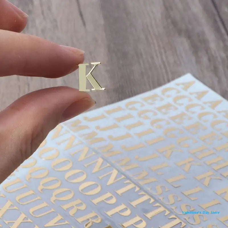 2piece Letter Stickers Self Adhesive Alphabet Stickers Self Adhesive Letters Gift