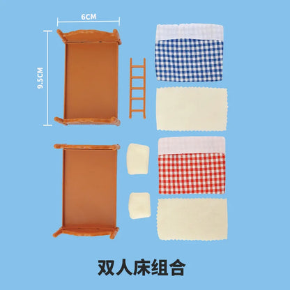 miniature items dollhouse furniture accessories living room bedroom supermarket shopping games family interaction doll kids t