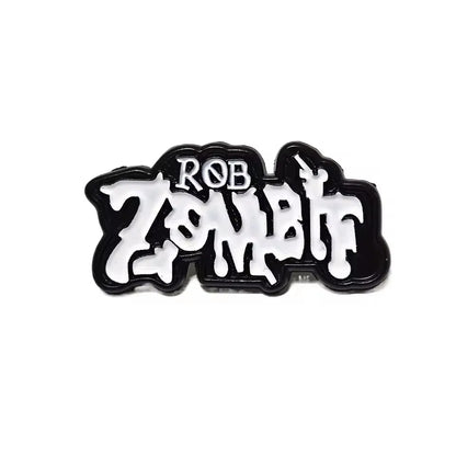 Vintage Rock Band Logo Enamel Pin Pack Classic Music Lapel Brooches for Fans - S17