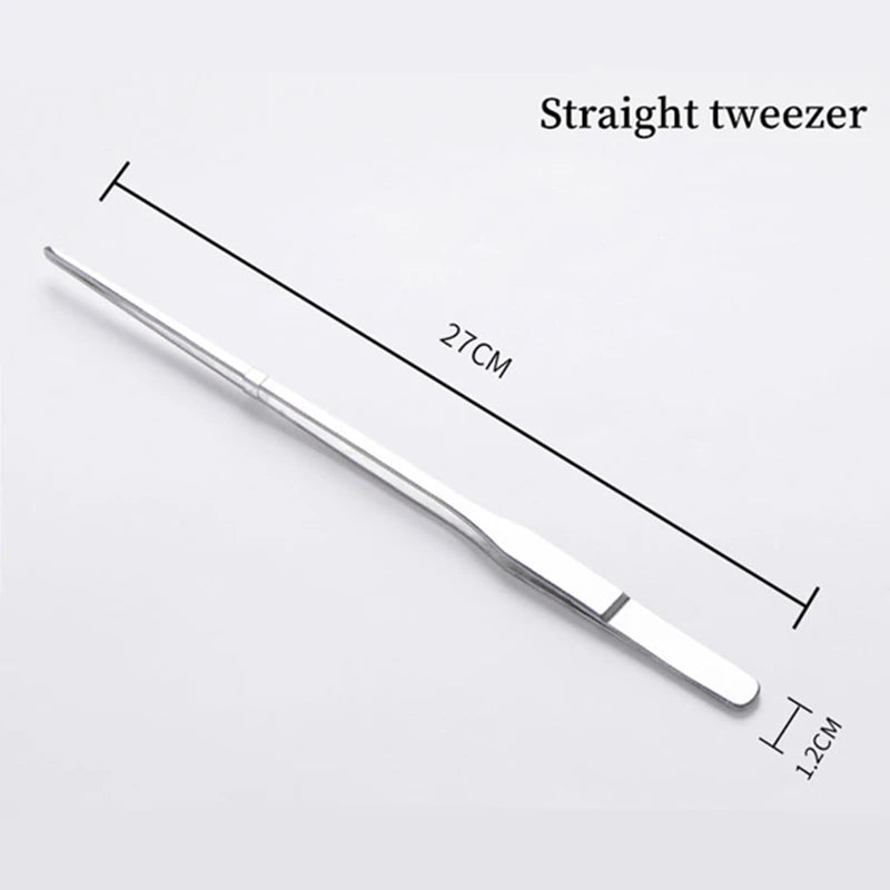 Aquarium Accessories Hard Stainless Steel Aquarium Tool Scissor Tweezers Plants Wave Scissors Fish Tank Shovels Cleaner Suppl