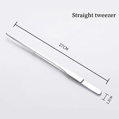 Aquarium Accessories Hard Stainless Steel Aquarium Tool Scissor Tweezers Plants Wave Scissors Fish Tank Shovels Cleaner Suppl