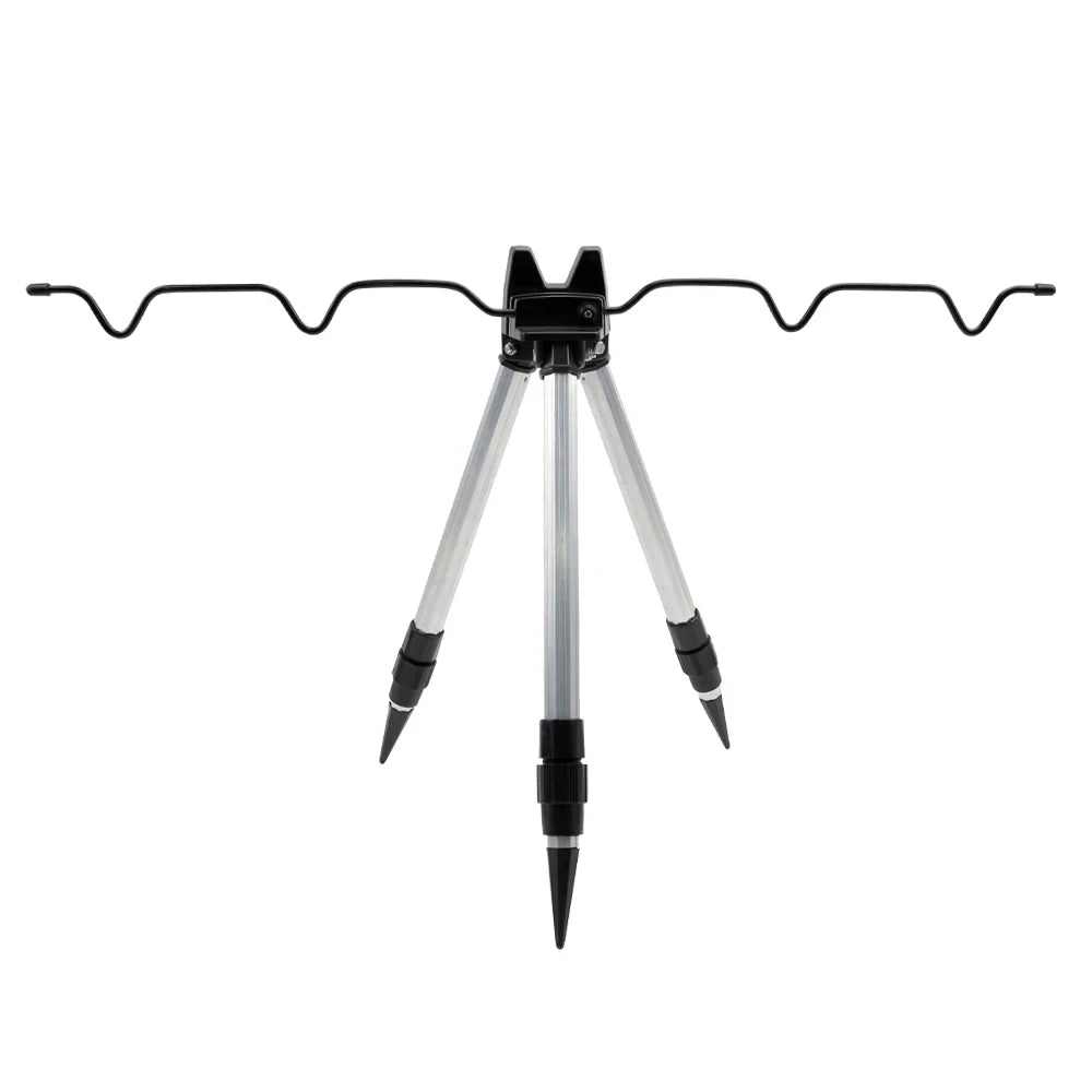 3-Fold Telescopic Bracket Holder Sea Pole Support Frame Fishing Rod Rest Base Load-Bearing Tripod Stand for Angling