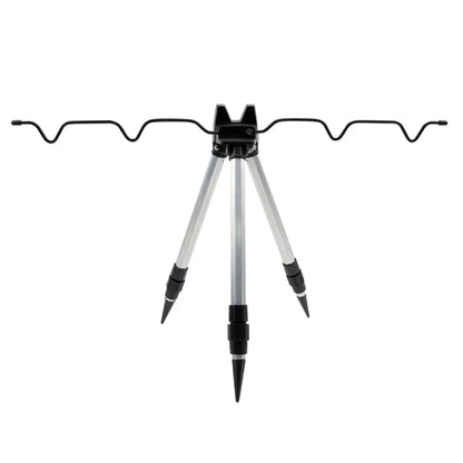 3-Fold Telescopic Bracket Holder Sea Pole Support Frame Fishing Rod Rest Base Load-Bearing Tripod Stand for Angling