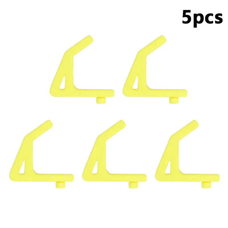 5-20pcs Universal Hooks For Shelving With 10.3mm Hole Spacing Storage Hooks Garage Auxiliary Hooks Shelf Fittings Support Hoo