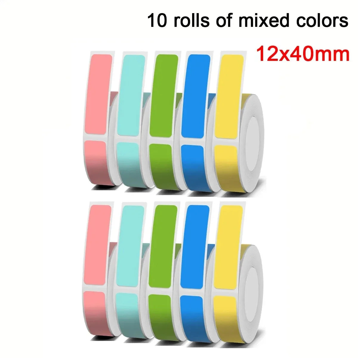 MarkLife P15 Thermal Label Printer Mini Portable Wireless Bluetooth-compatible Labeling Sticker Machine for Home Office - 10 
