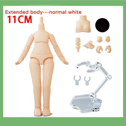 Original YMY 2nd Generation Body Doll Spherical Removeable Joint Body Doll For Penny, GSC, Molly, Obitsu 11, NendoroidS Head