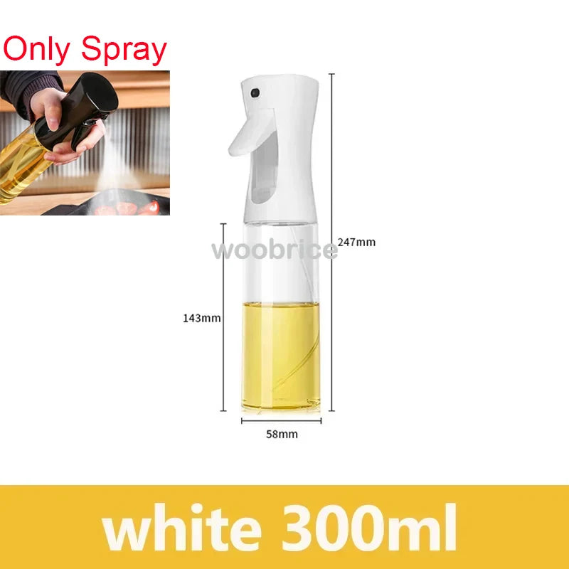 2in1 Kitchen Spray Oil Dispenser Oil Sprayer Polisher Or Only Brush Spray for Air Fryer Salad Grilling Roasting Cooking Kitch