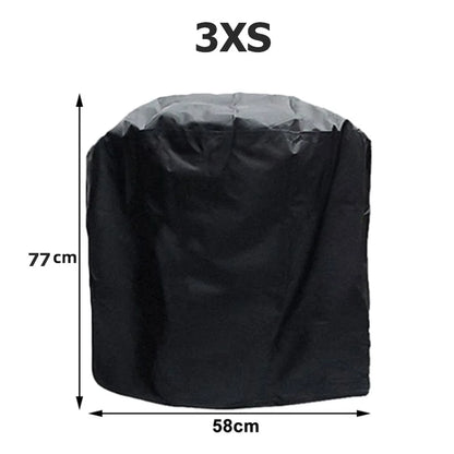 5 Size BBQ Grill Barbeque Cover Anti-Dust Waterproof Weber Heavy Duty Charbroil BBQ Cover Outdoor Rain Protective Barbecue Co