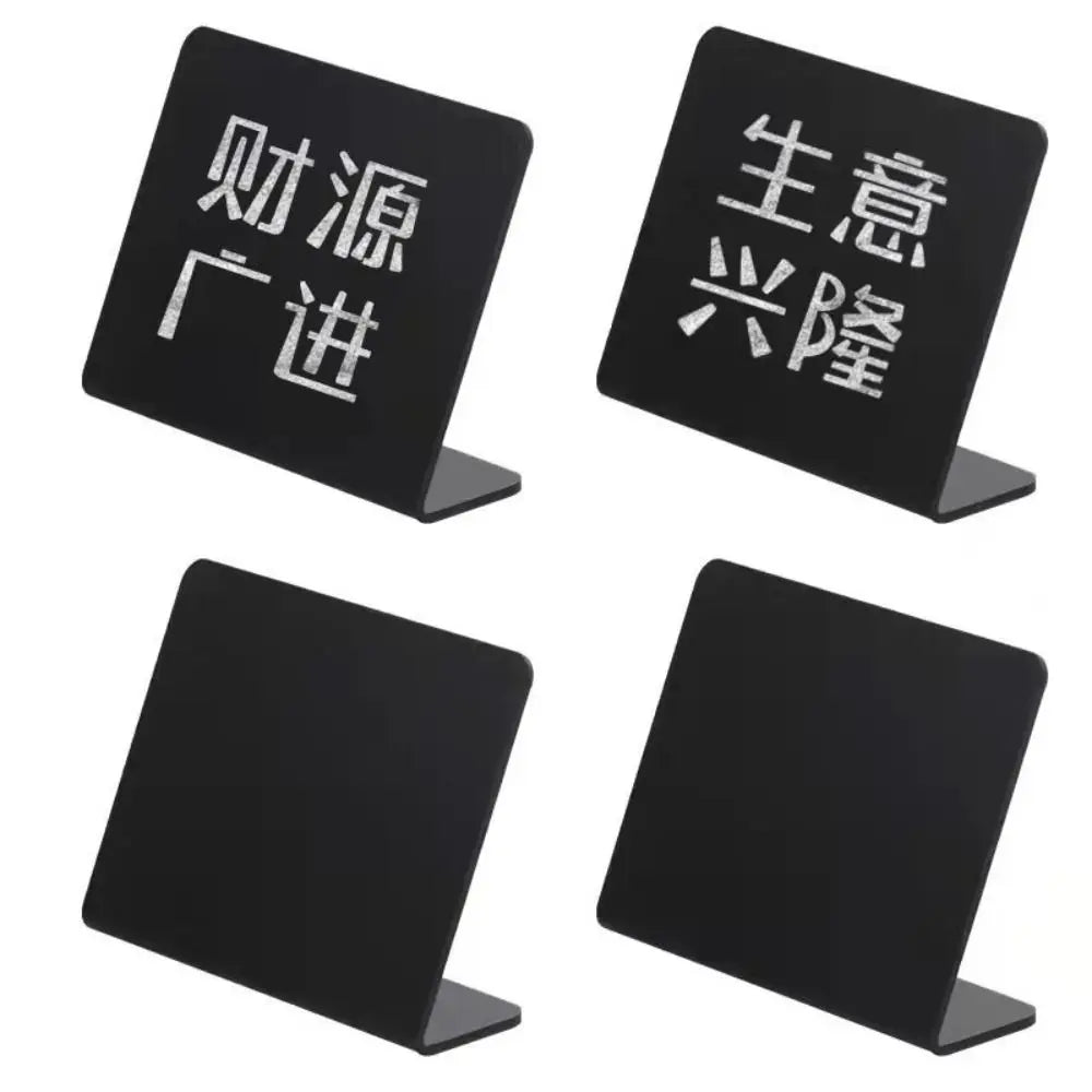 Store Shop Buffet Tags Display Stands Reserved Writing Stand Small Blackboard Signs Chalkboard Message Board Mini Chalkboard