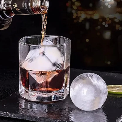 4/6/8/15Grids Silicone Ice Cube Molds Spherical Ice Cube Molds Ice Cream Ice Cube Making Machine Reusable Whiskey Ice Cube Mo