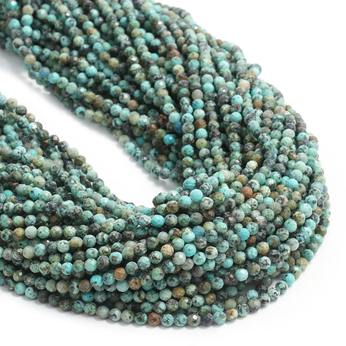 2 3 4mm Faceted Tiny Beads Natural Aquamarine Lapis Lazuli Tourmaline Amethyst Stone Beads for Jewelry Making Diy Accessories