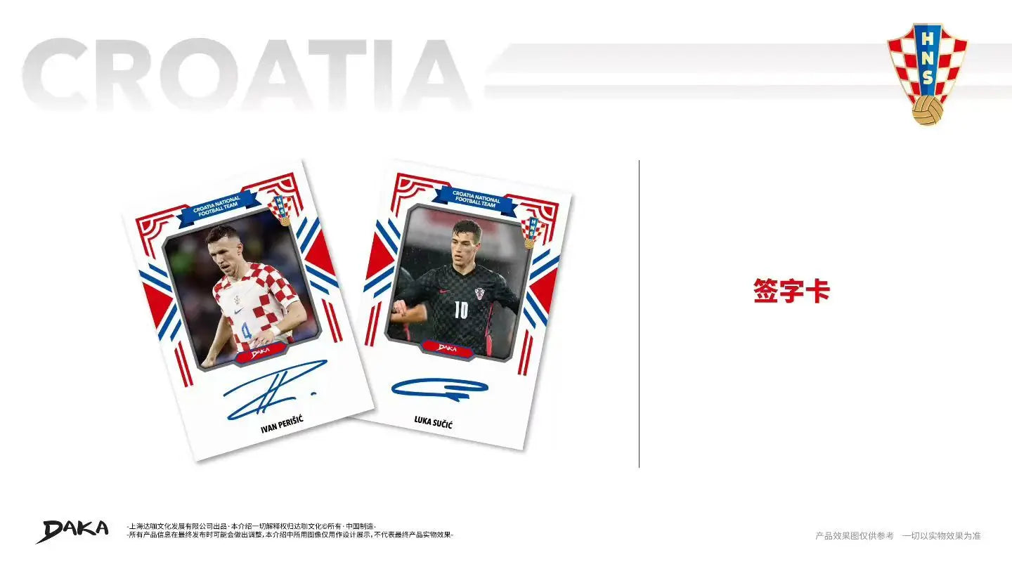 Daka 2025-2026 Trading Cards Top Audience Machester Cuty Juventus Ac Milan Internazionale Milano Football Star Official Box G