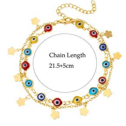 Female Heart Anklets Bracelet Sandals Foot Jewelry Leg New Anklets on Foot Bracelets for Women Leg Chain Jewelry Accessories
