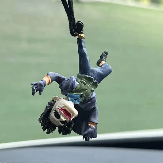 Car Resin Pendant Creative Car Rearview Mirror Cowhide Cartoon Pendant Christmas Gift New Product Joker decorative