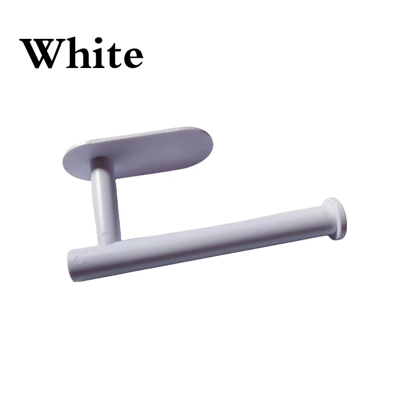 Kitchen Paper Towel Holder Adhesive Tissue Hanger Toilet Roll Paper Dispenser Cabinet Storage Napkin Rack Bathroom Accessorie