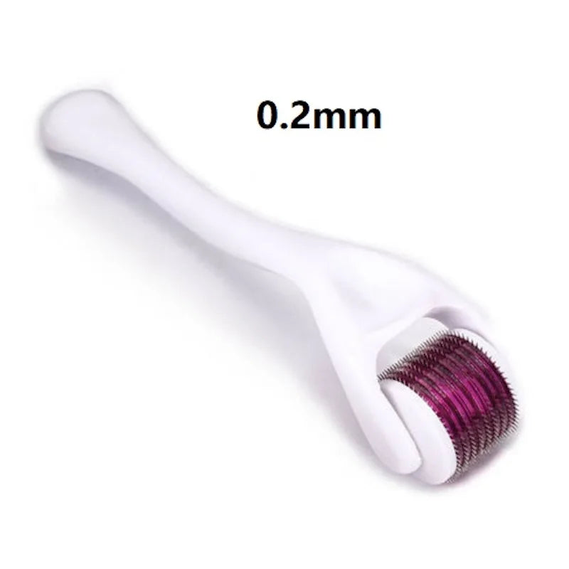540 Needles for Facial Body Hair Growth Derma Roller for Skin Beard 0.2mm 0.25mm 0.3mm Needle Micro Face Roll Tool - 0.20mm r