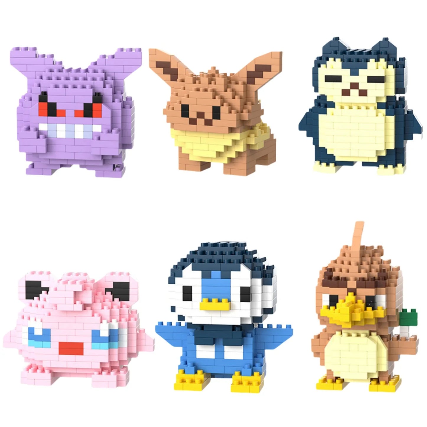 building block toys are luxurious children's toy models, suitable for educational DIY games for boys and girls, cartoon anime