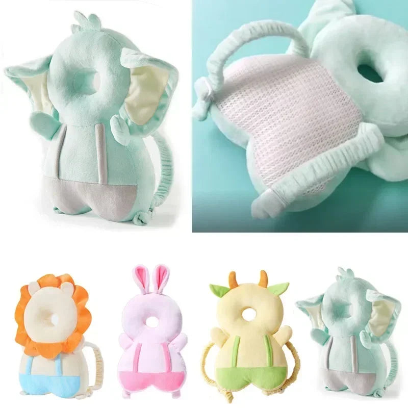 1-3T Toddler Baby Head Protector Safety Pad Cushion Back Prevent Injured Angel Bee Cartoon Security Pillows Protective Headge