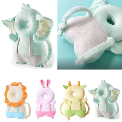 1-3T Toddler Baby Head Protector Safety Pad Cushion Back Prevent Injured Angel Bee Cartoon Security Pillows Protective Headge