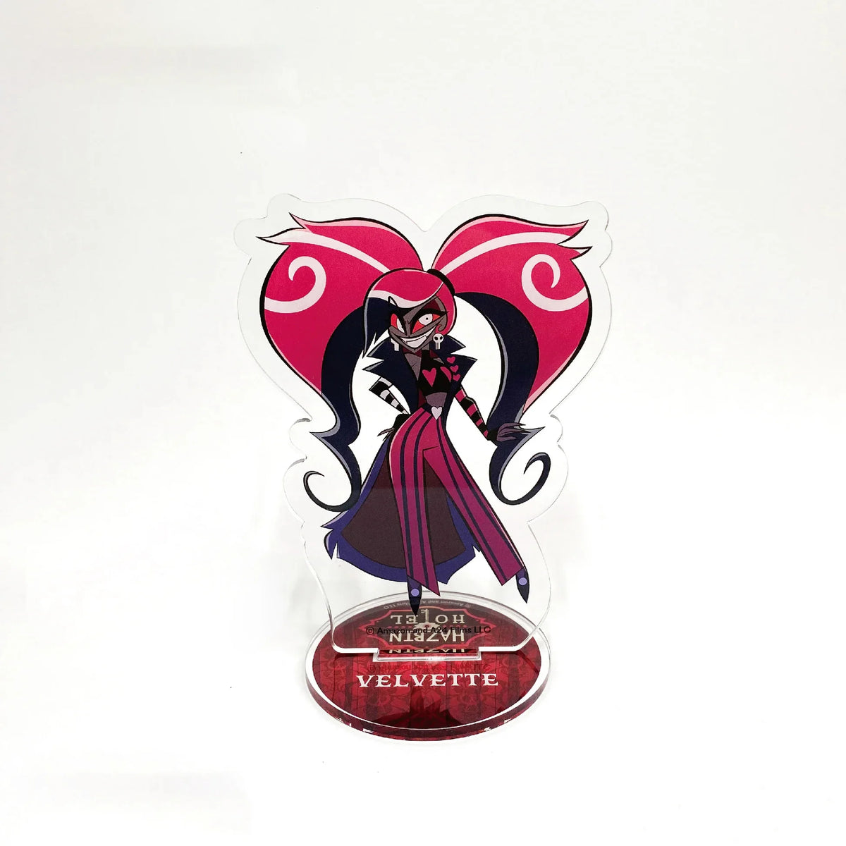 Anime Figurine Hazbin Hotel Acrylic Standee Alastor & Angel Desk Display Figure, Collectible Acrylic Stand, Gift for Fans - 6