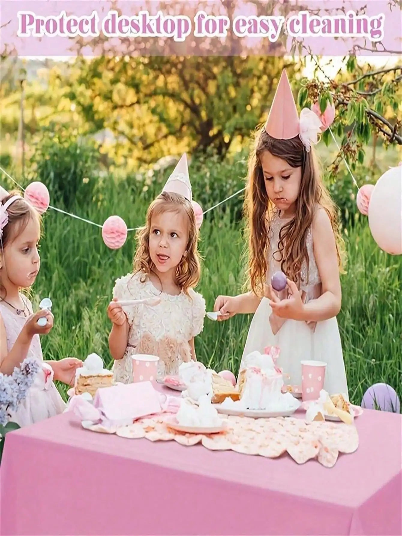 137x274cm Disposable Solid Color Tablecloth Birthday Party Wedding Christmas Table Cover Wipe Covers Rectangle Desk Cloth Dec