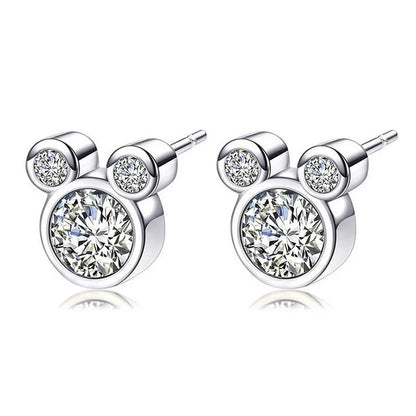 New 925 Sterling Silver Earrings for Women Fashion Jewelry Wedding Engagement Party Gifts