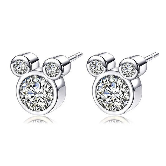 New 925 Sterling Silver Earrings for Women Fashion Jewelry Wedding Engagement Party Gifts