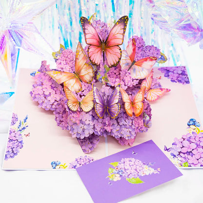3D Pop Up Flower Greeting Cards Wedding Card Anniversary Thanksgiving Valentines Day Birthday Gift Thank You Card Handmade Ca