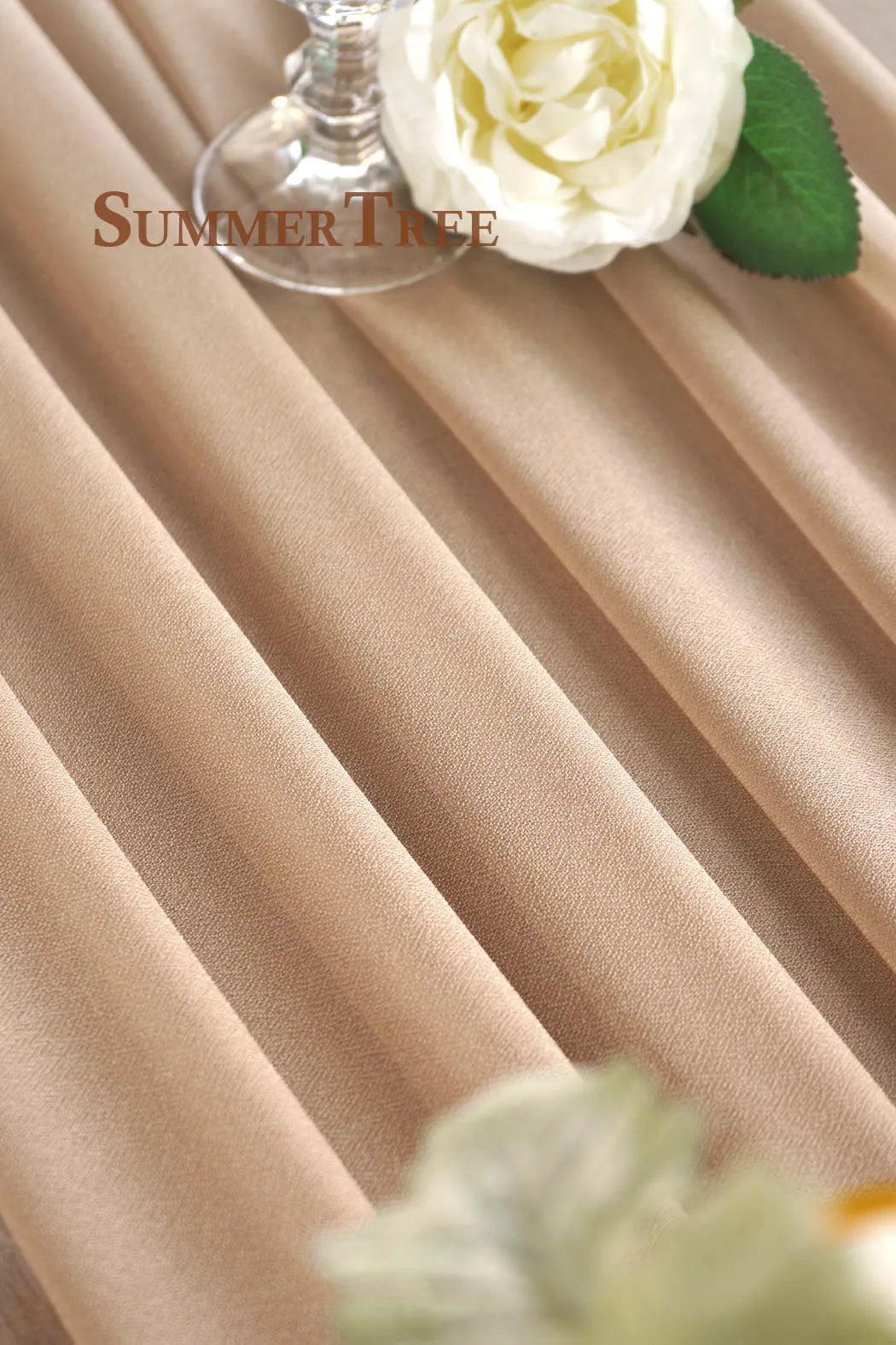 10 Meters Wedding Arch Drape Fabric Sheer Chiffon Tulle Curtain Draping Backdrop Party Supplies Home Drapery Ceremony Decorat