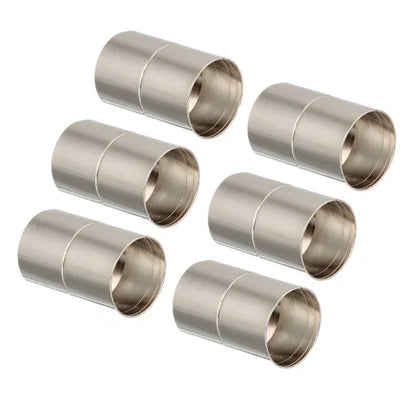 5 Sets/Lot 5 6 8 10 12 14mm Gold Color Strong Magnetic Clasps for Jewelry Making DIY Leather Cord Bracelet Connectors