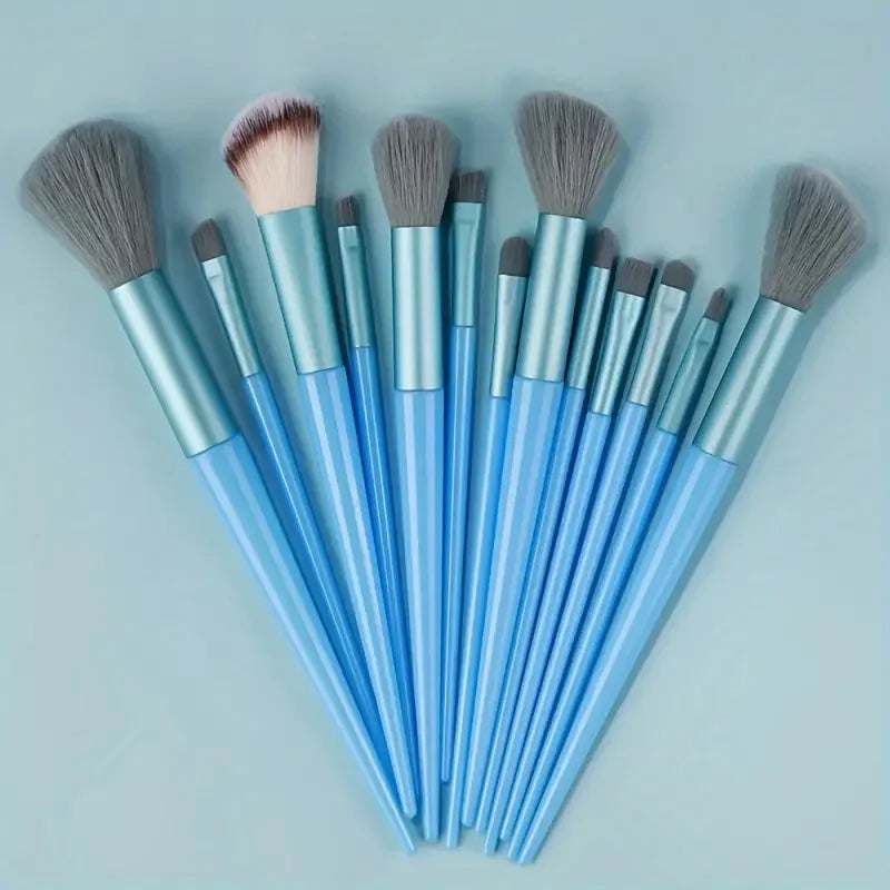 NEW 13PCS Makeup Brush Set Soft Fluffy Eye Shadow Foundation Blush Highlighter Concealer Brush Female Beauty Tool Christmas G