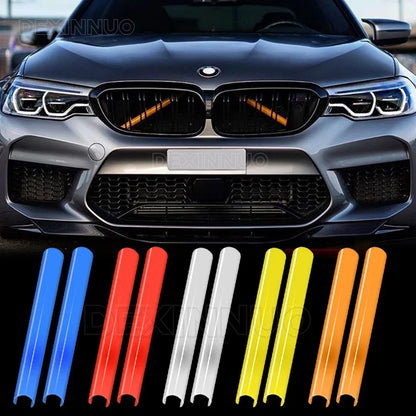 Car Front Grille Trim Strips For BMW E60 F07 F10 F20 F22 F25 F30 F32 F39 F44 F46 F48 G11 G12 G30 G32 G01 G02 G05 G20 1-7Serie