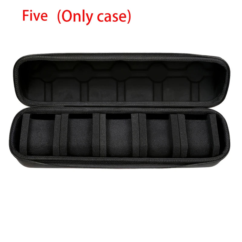 Watch Box Organizer For Men or Women Watch Travel Case Portable Storage Watch Display Holder for Wristwatches and Smart Watch