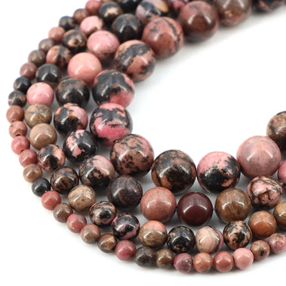Natural Stone Beads Blue Tiger Eye Crystal Amethyst Rose Quartz Gemstone Bead for Jewelry Making Bracelet Necklace 4/6/8/10MM
