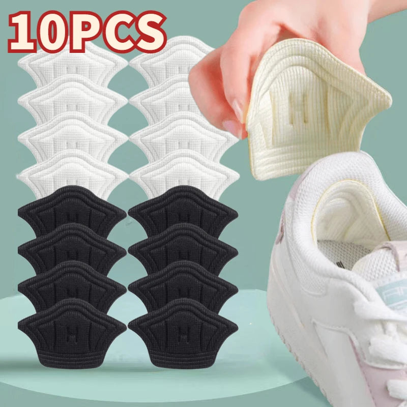 10pcs/set Insoles for Shoes Patch Heel Pads for Shoes Adjustable Size Feet Pad Insole Adhesive Back Sticker Shoes Insert Inso