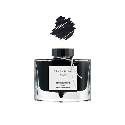 PILOT Original Japan iroshizuku Bokusui ink Coloring Ink supplies Ink supplies Natural color 50ML 24 colors - take-sum