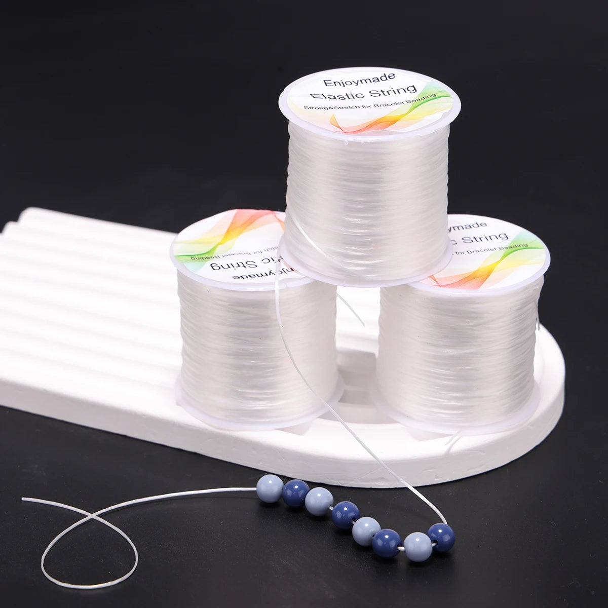 Elastic Bracelet String Cord Stretch Beads For Jewelry Making And Bracelet Necklace Making