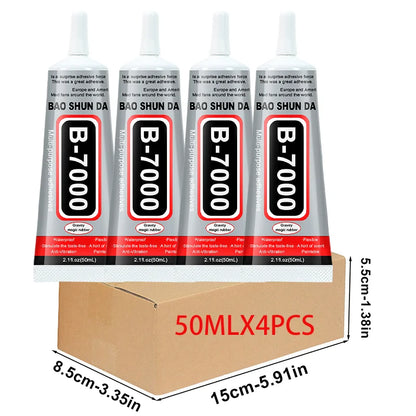 B7000 Mobile Phone Screen High-Strength Waterproof Adhesive, Universal Phone Glass Bonding Agent, 15/25/50/110ml Fast B7000 G
