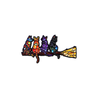 Cool Wolf Enamel Pin Forest Animal Lapel Pin Badge Pins Hats Clothes Backpacks Decoration Jewelry Accessories Gifts for Frien